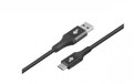 TB Cable USB 3.0-USB C 2m Quick Charge 3A, black