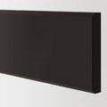 KUNGSBACKA Drawer front, anthracite, 40x10 cm