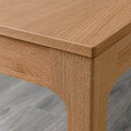 EKEDALEN Extendable table, oak, 80/120x70 cm