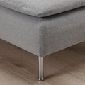 SÖDERHAMN Armchair, Tonerud grey