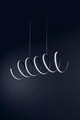 Pendant Lamp Ribbon 3200lm 4000K, matt black