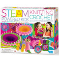 4M Steam Powered Kids Knitting & Crochet 5+