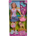 Steffi Love Doll Puppy Walk 3+