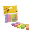 Post-it® Notes Markers 15x50mm 5 Colours 100pcs, neon