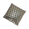 Cushion Stars 45x45cm, velvet, black