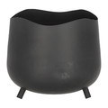 Plant Pot Sily L, black