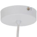 GoodHome Pendant Lamp Aulavik E27, white