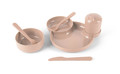 Dantoy TINY BIObased Dinnerware Set Dinnertime Gift Set, Nude