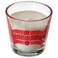 VINTERFINT Scented candle in glass, Five spices of winter white, 20 hr