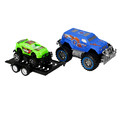 SUV Big Foot & Trailer with Sports Car 3+