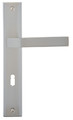 Door Handle Schaffner Helen 72mm, satin nickel/chrome