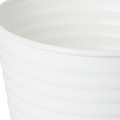 Plant Pot GoodHome 24 cm, steel, white