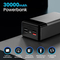 Extralink Power Bank Powerbank EPB-124 EX.19522, black