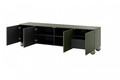 TV Cabinet Sonatia II 200 cm, with internal drawer, olive