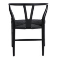 Chair Wicker, black