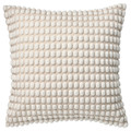 SVARTPOPPEL Cushion cover, off-white, 50x50 cm