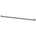 KOMPLEMENT Clothes rail, dark gray, 100 cm