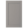 ENHET Front for dishwasher, grey frame, 45x75 cm