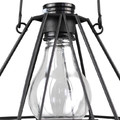 Solar Garden Lamp Mini Lantern, black