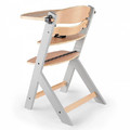 Kinderkraft Highchair High Chair ENOCK, natural-grey