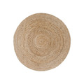 Jute Rug Bombay, round, natural