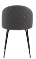 Upholstered Chair Louise, grey