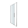 GoodHome Sliding Shower Door Ezili 120 cm, chrome/transparent