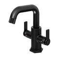 GoodHome Wash-basin Mixer Tap Selenga, matt black