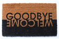 Door Mat Colours Goodbye 45x75cm