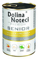 Dolina Noteci Premium Dog Wet Food Senior with Chicken, Carrot & Basil 400g