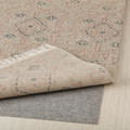 PENSELRÅG Rug, low pile, grey/beige/handmade, 170x240 cm