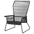 TALLSKÄR Armchair, outdoor, anthracite