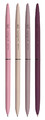 Semi-Gel Pen Nude Slim 1.0 24pcs