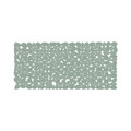 GoodHome Anti-slip Bathroom Bathtub Mat Koros 40x70cm, green-grey