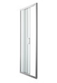 GoodHome Sliding Shower Door Beloya 80 cm, chrome/transparent