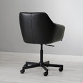 TOSSBERG / MALSKÄR Swivel chair, Grann black/black