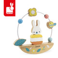 Janod Pure Bead Maze & Rocking Rabbit 12m+