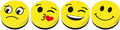 Magnetic Whiteboard Eraser Emoji, 1pc, random patterns