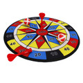 Velcro Target wit Darts & Balls Game Set Sport King 3+