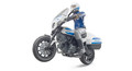 Bruder Scrambler Ducati Police Motorcycle 4+