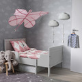 SNÖFINK Bed canopy, butterfly/pink