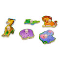 Smily Play Wooden Puzzle Zoo 18m+