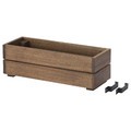 STJÄRNANIS Flower box, outdoor acacia, 43x15 cm