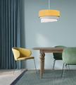 Pendant Lamp Pastelove Trio 1 x E27, mustard