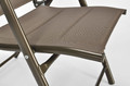 Outdoor Folding Chair Modena, brown