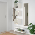 EKET Wall-mounted cabinet combination, white, 105x35x70 cm