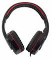 Headphones with Microphone for PLayers Raven Red