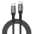 Qoltec Cable USB 2.0 type C to USB 2.0 type C 100W, 1m