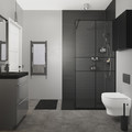 GoodHome Bathroom Waste Bin Kina 5 l, black