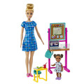 Barbie Teacher Doll & Toddler Doll HCN19 3+